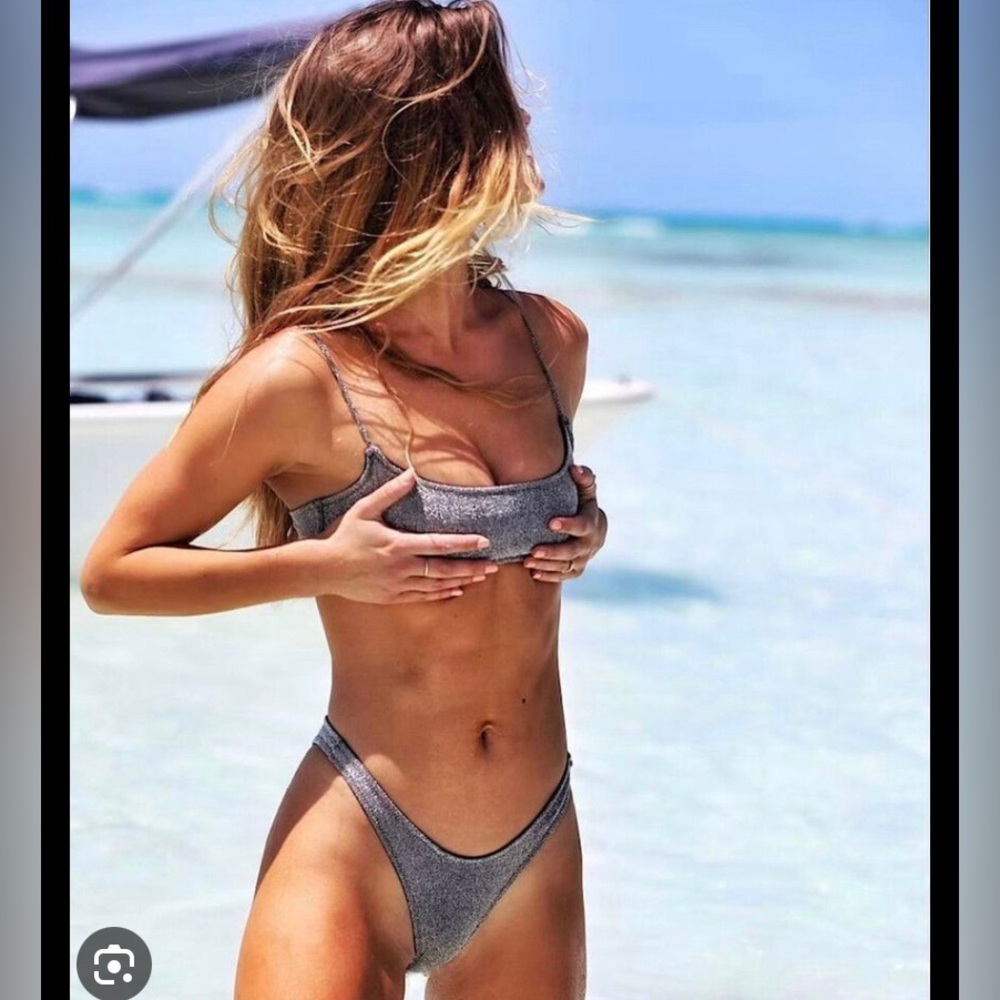 triangl swimsuit